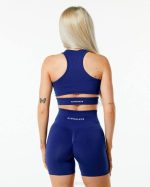 klær T442123 ekte indigo blå stratus bh kvinner Alphalete - Bilde 2