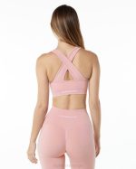 klær T442130 blomst rosa forsterke BH kvinner Alphalete - Bilde 2