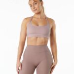 klær T442145 lilla due alphalux tri bh kvinner Alphalete