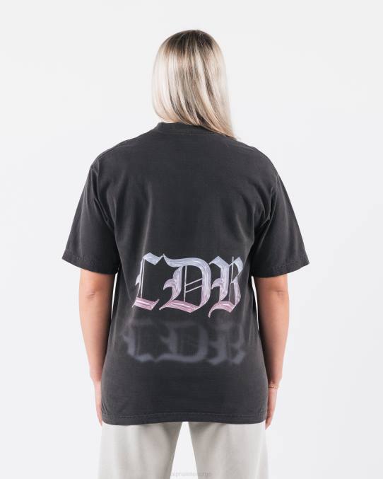 klær T442197 vintage svart gradient ldb tee unisex Alphalete - Bilde 5
