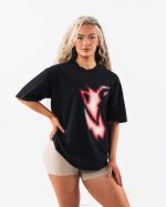 klær T442212 svart heatmap tee unisex Alphalete - Bilde 3