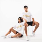 klær T442228 hvit pumpe universitets-t-skjorte unisex Alphalete