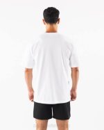 klær T442228 hvit pumpe universitets-t-skjorte unisex Alphalete - Bilde 4