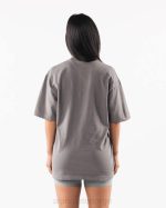 klær T442229 koksgrå pumpe universitets-t-skjorte unisex Alphalete - Bilde 5