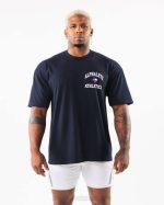 klær T442230 marineblå texas t-skjorte unisex Alphalete - Bilde 3