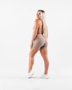 klær T442308 sandbrun aura kort 5" kvinner Alphalete - Bilde 2