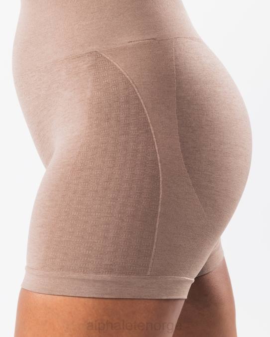 klær T442313 sandbrun forsterke kontur kort 5" kvinner Alphalete - Bilde 6