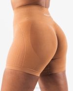 klær T442314 leire brun forsterke kontur kort 5" kvinner Alphalete