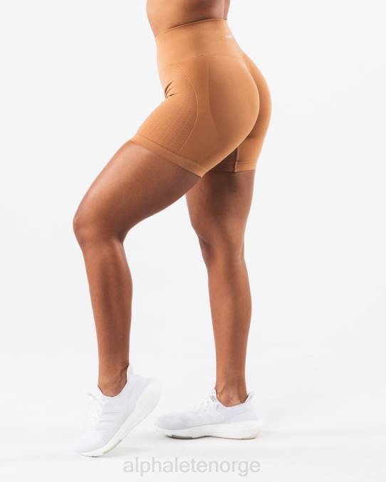 klær T442314 leire brun forsterke kontur kort 5" kvinner Alphalete - Bilde 4