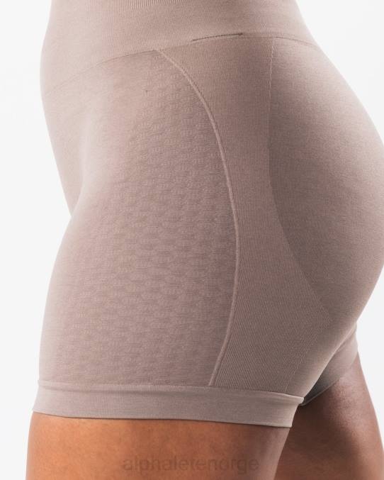 klær T442315 mokka brun forsterke kontur kort 5" kvinner Alphalete - Bilde 6