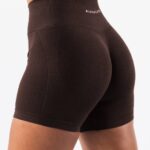 klær T442317 kashmir brun forsterke kontur kort 5" kvinner Alphalete