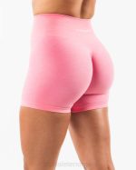 klær T442319 sukkerspinn rosa forsterke kort 4,5" kvinner Alphalete