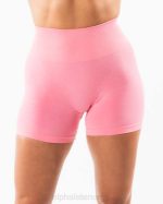 klær T442319 sukkerspinn rosa forsterke kort 4,5" kvinner Alphalete - Bilde 3