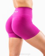 klær T442320 candy crush rosa forsterke kort 4,5" kvinner Alphalete - Bilde 5