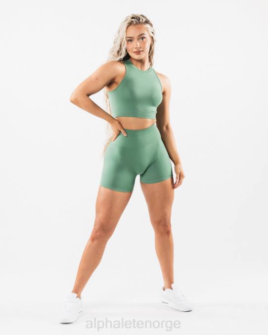klær T442330 jade grønn forsterke kort 4,5" kvinner Alphalete - Bilde 2