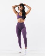 klær T44235 aster lilla aura sculpt bh kvinner Alphalete - Bilde 3