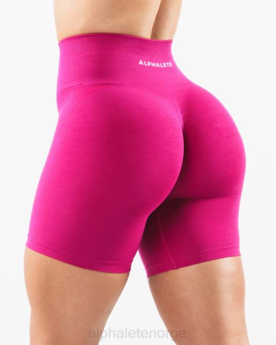 klær T442360 magenta rosa forsterke kort 6,5" kvinner Alphalete - Bilde 1