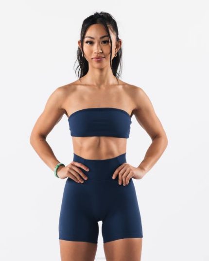 klær T44236 blekkblått aura bandeau kvinner Alphalete