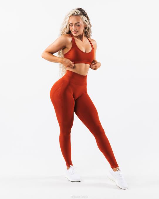 klær T442372 ganger kvadrat rød forsterke kontur legging kvinner Alphalete - Bilde 2