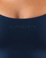 klær T44237 blekkblått aura langline-bh med stropper kvinner Alphalete - Bilde 5