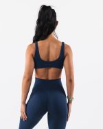 klær T44238 blekkblått aura sculpt bh kvinner Alphalete - Bilde 2
