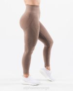 klær T442403 sandbrun forsterke kontur legging kvinner Alphalete - Bilde 5