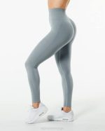 klær T442437 nytte grå forsterke legging kvinner Alphalete - Bilde 3