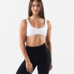 klær T44243 hvit aura sculpt bh kvinner Alphalete