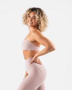 klær T44244 porselensbrun aura bandeau kvinner Alphalete - Bilde 4