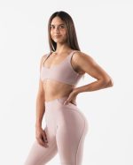 klær T44246 porselensbrun aura sculpt bh kvinner Alphalete - Bilde 4