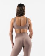 klær T44249 sandbrun aura sculpt bh kvinner Alphalete - Bilde 2