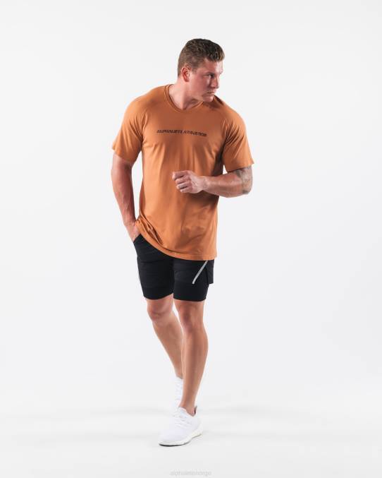 klær T442512 legert oransje en airtech t-skjorte menn Alphalete - Bilde 2