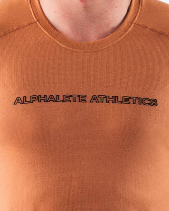 klær T442512 legert oransje en airtech t-skjorte menn Alphalete - Bilde 5