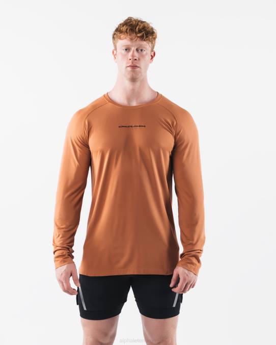 klaer_t442513_legert_oransje_aa_airtech_ls_tee_menn_alphalete.jpg klær T442513 legert oransje aa airtech ls tee menn Alphalete - Bilde 1