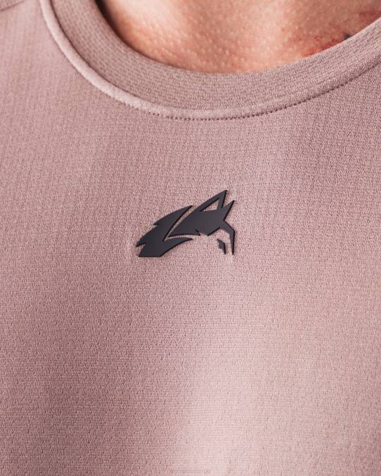 klær T442514 porselensbrun wolf head airtech t-skjorte menn Alphalete - Bilde 5
