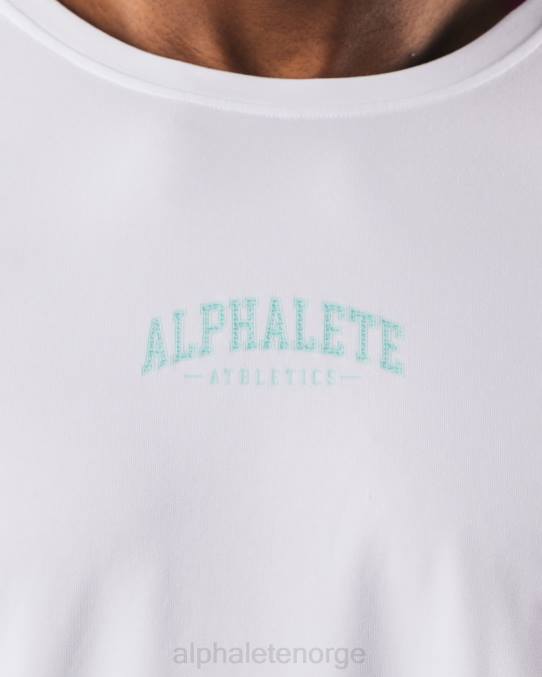 klær T442526 hvit aa paisley print ls t-skjorte menn Alphalete - Bilde 5