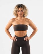 klær T44253 kashmir brun aura bandeau kvinner Alphalete