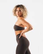 klær T44253 kashmir brun aura bandeau kvinner Alphalete - Bilde 4