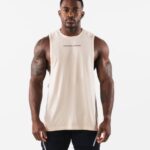 klær T442571 beige brun aa airtech cutoff menn Alphalete