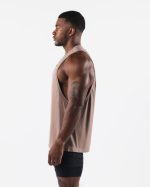 klær T442574 kremaktig beige brun aa airtech cutoff menn Alphalete - Bilde 3