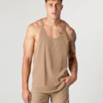 klær T442596 chai brun tunge stringer i bomull menn Alphalete