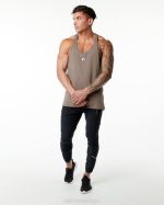 klær T442602 mokka brun emblem stringer menn Alphalete - Bilde 4
