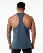 klær T442604 hvalblått emblem stringer menn Alphalete - Bilde 2