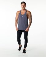 klær T442605 dempet lilla emblem stringer menn Alphalete - Bilde 4