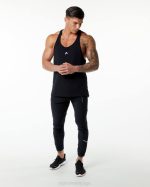 klær T442607 svart emblem stringer menn Alphalete - Bilde 4