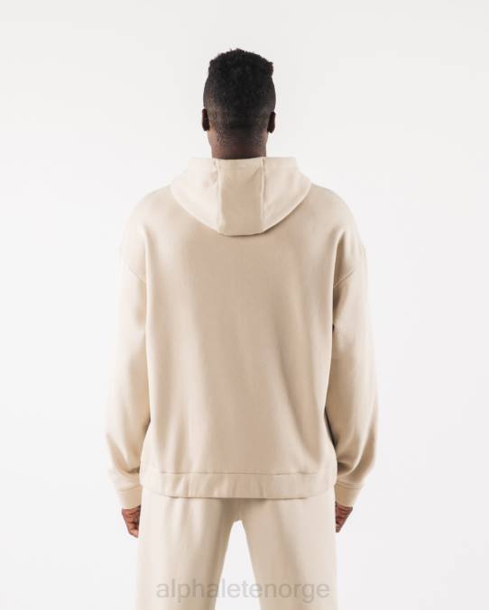 klær T442610 havsalt brun original jakke med full glidelås menn Alphalete - Bilde 4