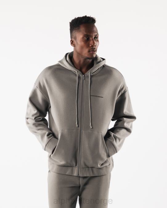 klaer_t442614_sterling_gra_original_jakke_med_full_glidelas_menn_alphalete.jpg klær T442614 sterling grå original jakke med full glidelås menn Alphalete - Bilde 1