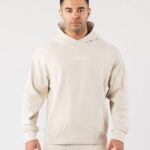 klær T442621 havskjell brun identity pro hettegenser menn Alphalete