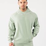 klær T442622 salvie grønn identity pro hettegenser menn Alphalete