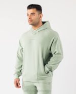 klær T442622 salvie grønn identity pro hettegenser menn Alphalete - Bilde 3